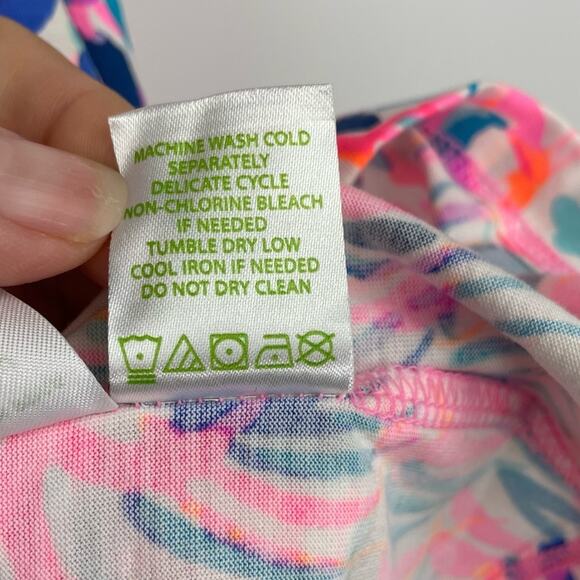 Lily Pulitzer Amina Pelican Pink Head in the Sand dress size XXS pima cotton - Picture 12 of 14